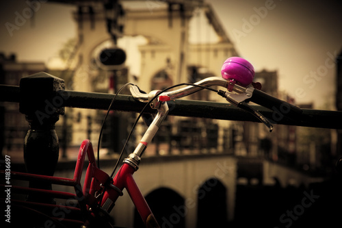 Fototapeta Rower w Amsterdamie