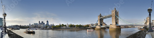 Fototapeta londyn most tamiza panorama