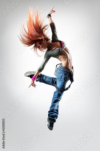 Obraz na płótnie moda tancerz aerobik fitness