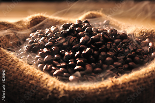Plakat mokka napój cappucino kawiarnia