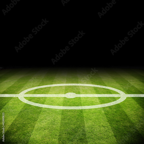 Fotoroleta sport piłka nożna pole stadion trawa