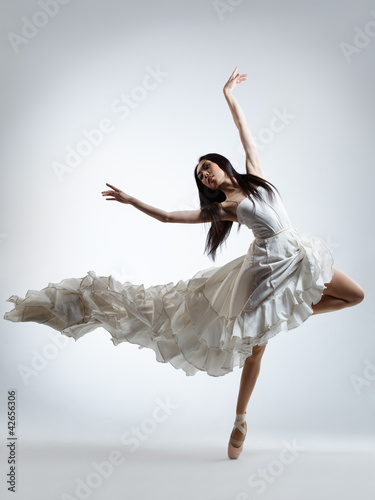 Plakat balet tancerz piękny taniec