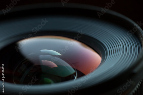 Fotoroleta fotografia aperturą przedni szkło