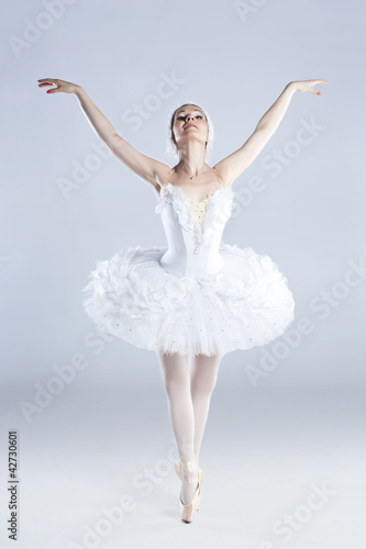 Plakat piękny sztuka baletnica inspiracja taniec