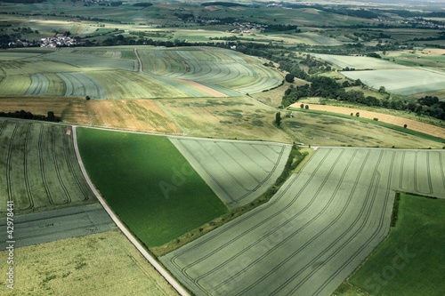 Fototapeta krajobraz europa wschód zdjęcie lotnicze antenowe