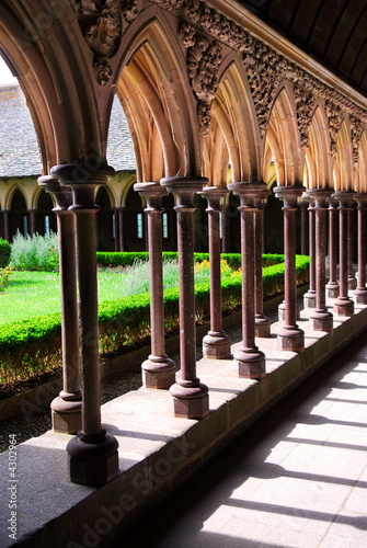 Fotoroleta widok kolumna perspektywa klasztor europa