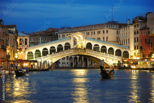 Fototapeta Most Rialto w Wenecji
