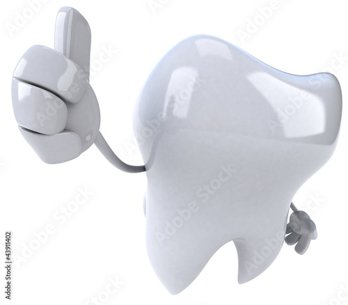 Plakat zdrowie usta uśmiech zdrowy 3D