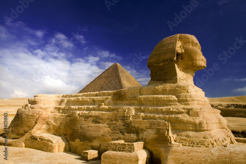 Obraz na płótnie antyczny pustynia architektura egipt