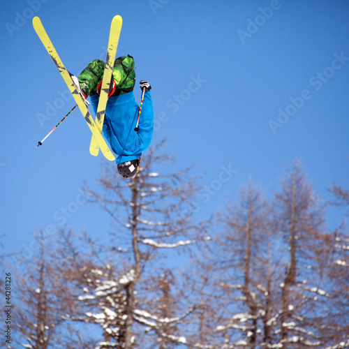 Obraz na płótnie sport narty lekkoatletka
