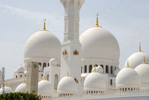 Naklejka azja architektura meczet