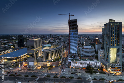 Fotoroleta miasto panorama widok