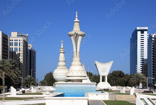 Naklejka architektura statua arabski