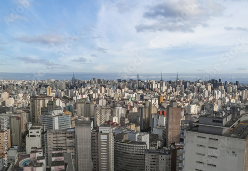 Naklejka architektura brazylia widok nowoczesny