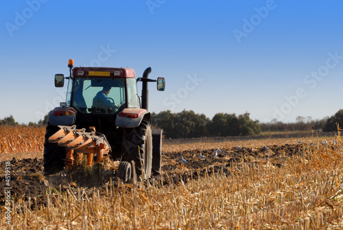 Obraz na płótnie rolnictwo silnik ziarno