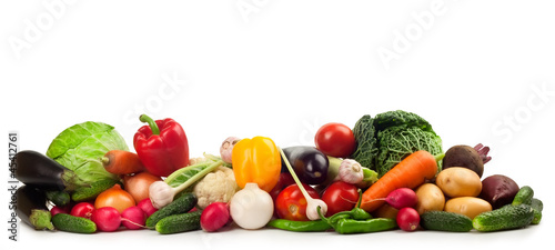 Plakat włoski ogród warzywo jedzenie