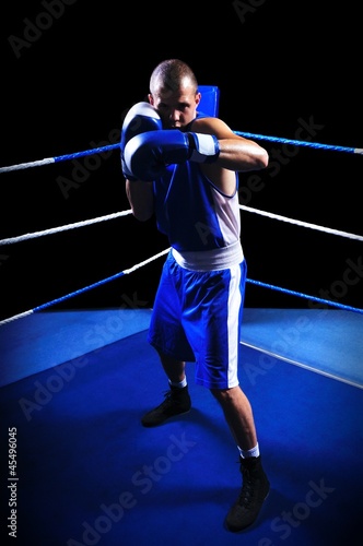 Obraz na płótnie bokser zdrowie przystojny pierś