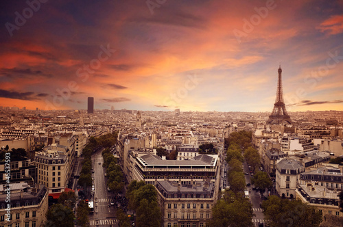 Obraz na płótnie francja europa miłość miejski miasto