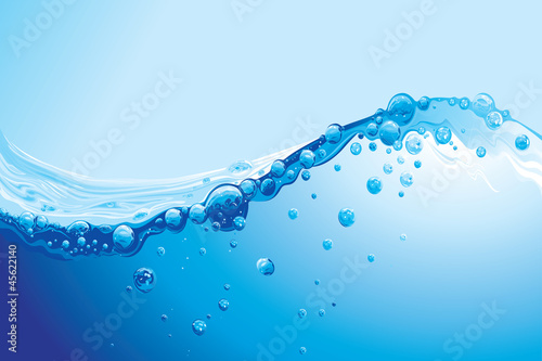 Naklejka świeży zdrowie wzór woda