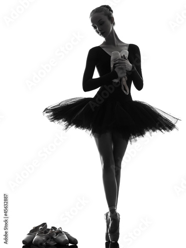 Fotoroleta balet kobieta tancerz
