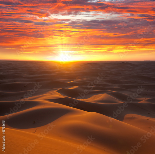 Plakat ścieżka pustynia natura wzgórze lato