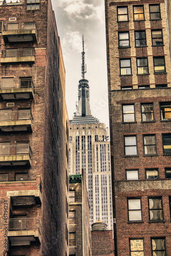 Fotoroleta drapacz panorama śródmieście metropolia