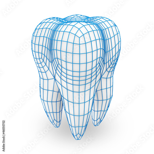Fotoroleta medycyna ciało kreskówka usta zdrowie