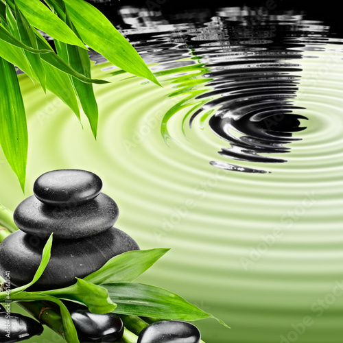 Naklejka azjatycki aromaterapia zen