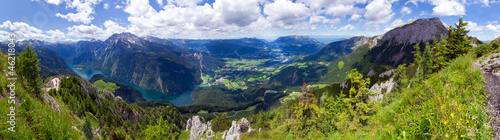 Obraz na płótnie panorama lato krajobraz góra