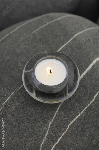 Obraz na płótnie zen masaż świeca spokojny