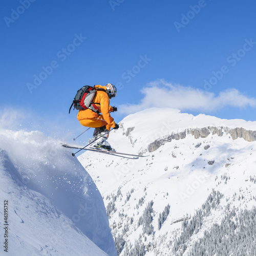 Fototapeta ruch śnieg krajobraz alpy panorama