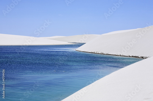 Fotoroleta woda pejzaż wydma natura
