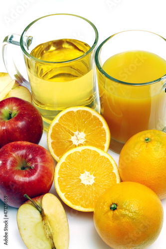 Plakat owoc witamina napój