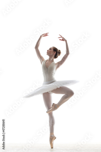 Plakat taniec piękny dziewczynka tancerz