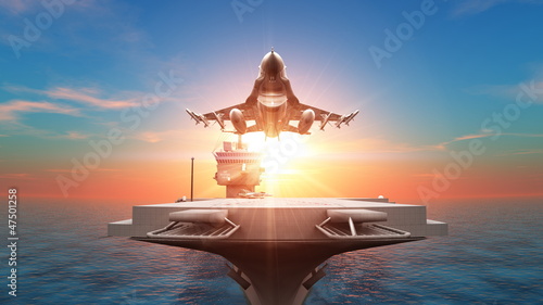 Obraz na płótnie odrzutowiec transport niebo samolot