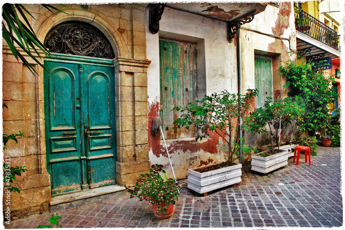 Fotoroleta miasto retro grecja antyczny