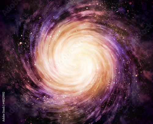 Naklejka spirala niebo widok świat