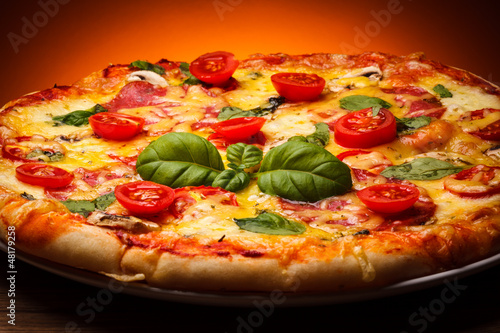 Plakat warzywo włochy pieprz włoski jedzenie