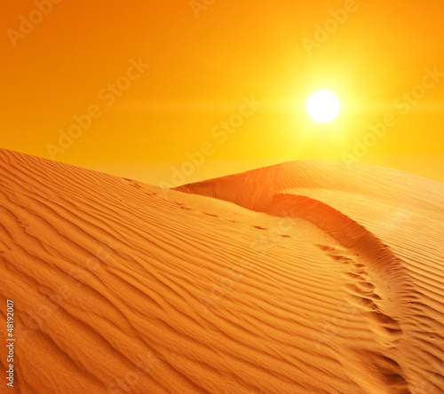 Obraz na płótnie Piaski  Sahary