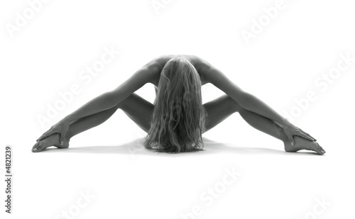 Obraz na płótnie nagość ćwiczenie kobieta sport nagi