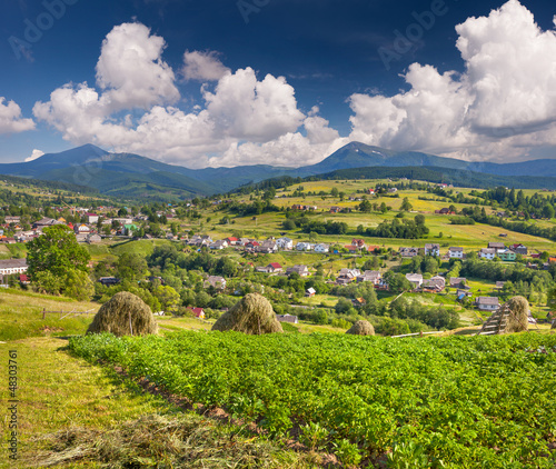 Fotoroleta góra panorama pejzaż