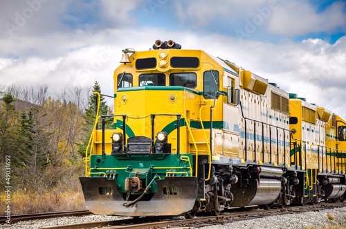 Obraz na płótnie lokomotywa silnik transport olej napędowy