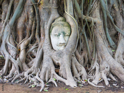 Obraz na płótnie święty sztuka masaż bangkok statua