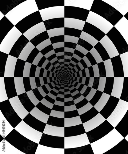 Obraz na płótnie spirala perspektywa ruch