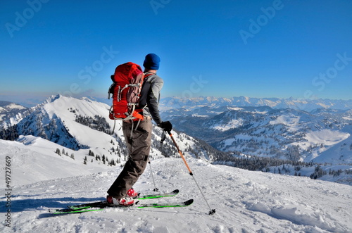 Fototapeta alpy śnieg panorama
