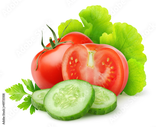 Fototapeta zdrowy piękny pomidor jedzenie warzywo