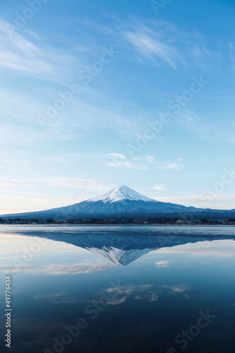 Fototapeta japonia krajobraz góra śnieg woda