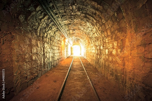 Obraz na płótnie stary droga tunel technologia