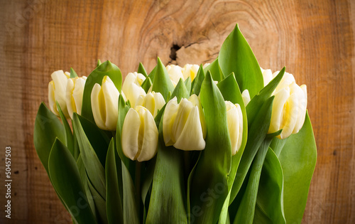 Obraz na płótnie lato kwiat bukiet tulipan natura