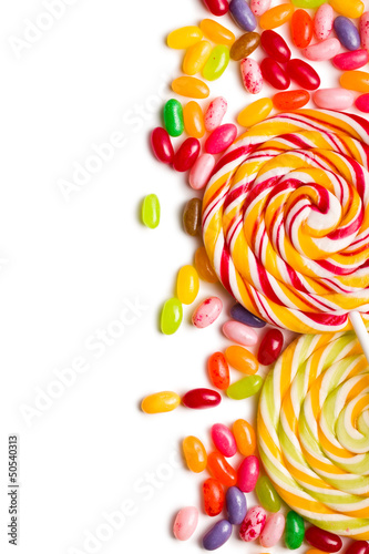 Fototapeta owoc deser jedzenie jelly bean kolorowy